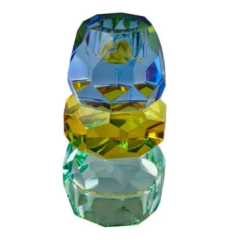 CANDELIERE BICOLORE 3 SFERE 6X